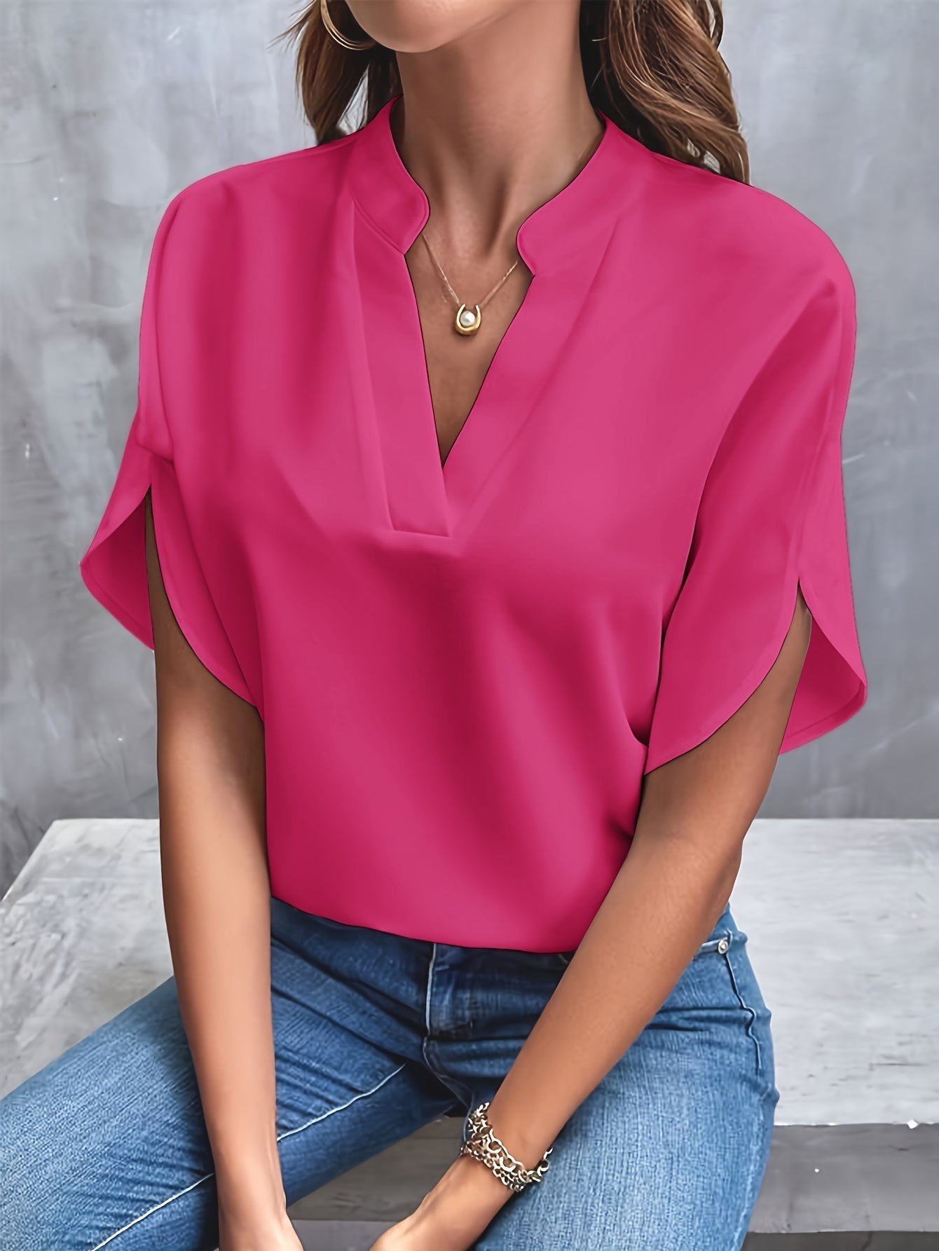 Lina - Lett og elegant bluse for enhver anledning