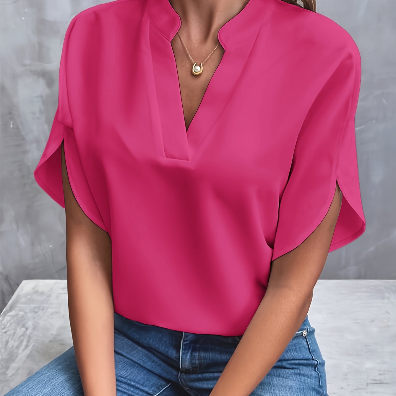 Lina - Lett og elegant bluse for enhver anledning