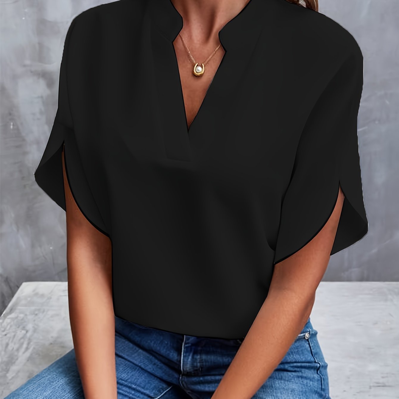 Lina - Lett og elegant bluse for enhver anledning