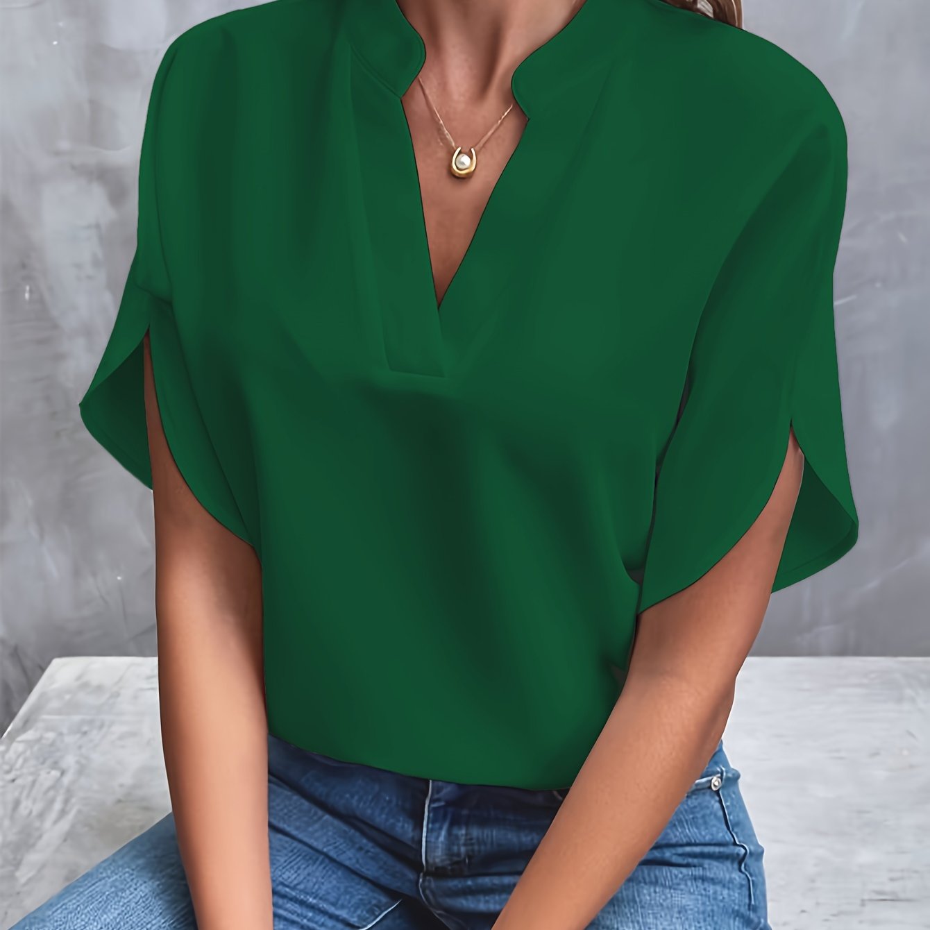 Lina - Lett og elegant bluse for enhver anledning